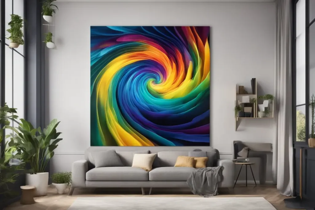 Abstract Canvas Painting