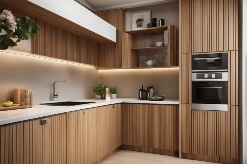 Beech Kitchen Cabinet