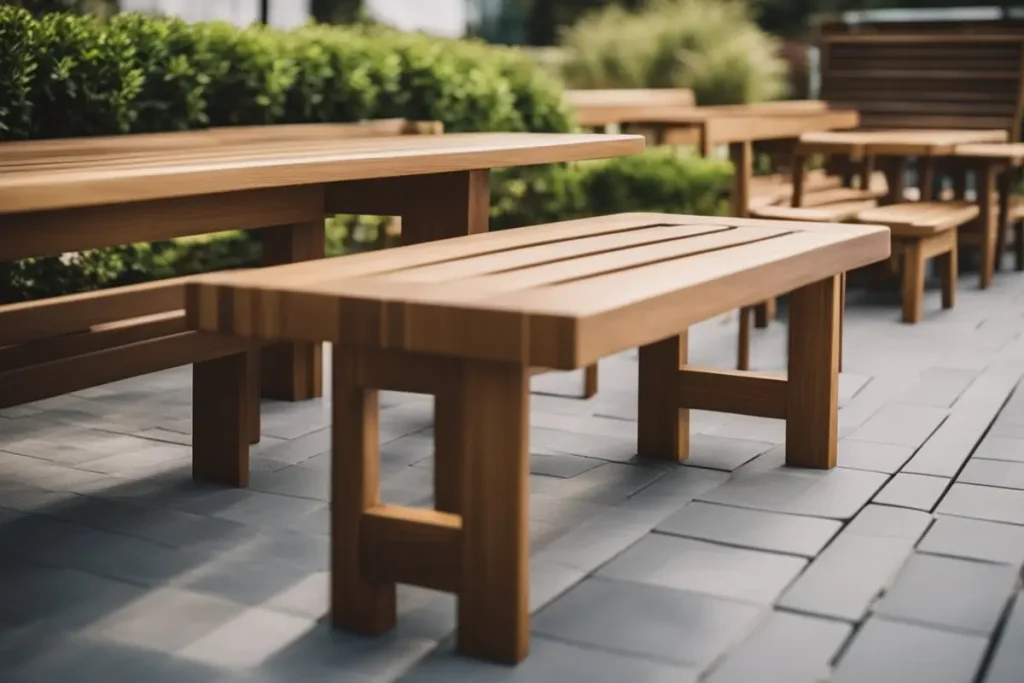 Teak Outdoor Bench